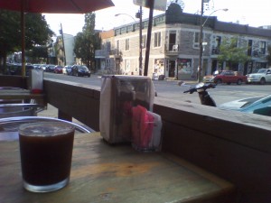 Coffee shop in Montreal