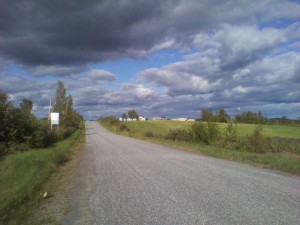 Landscape near Durham Sud, Eastern Townships, Quebec