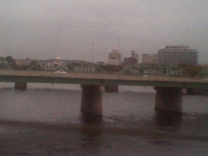 Trenton makes, the World takes