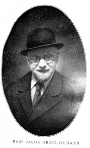 Portrait von Jacob Israel de Haan