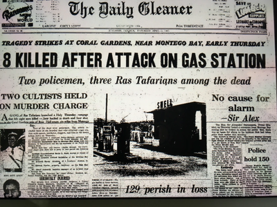 Daily Gleaner about Coral Gardens